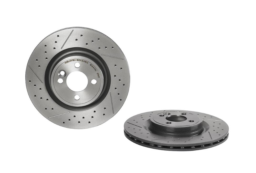 Mini Brakes Kit - Pads & Rotors Front and Rear (316mm/280mm) (Low-Met) 34216794059 - Brembo 4014912KIT